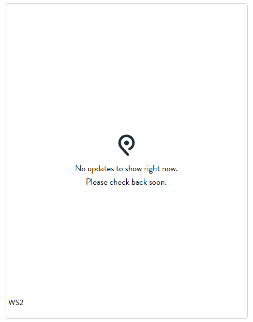 Web widget - no channels connected.png